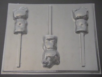 393sp Bye Bye Kitty Full Body Chocolate or Hard Candy Lollipop Mold